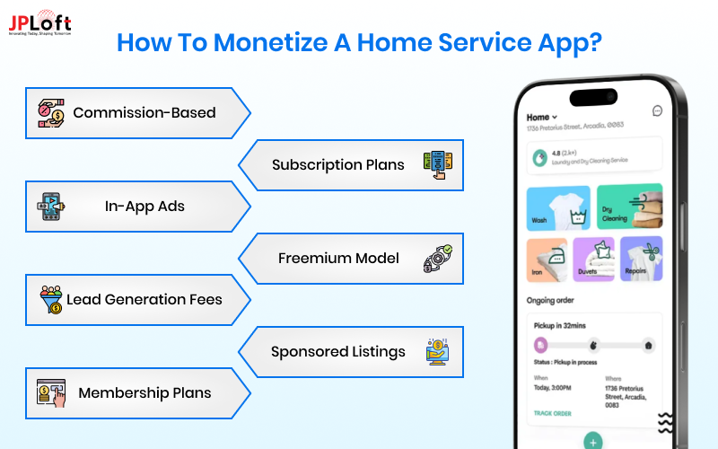How to Monetize a Home Service App